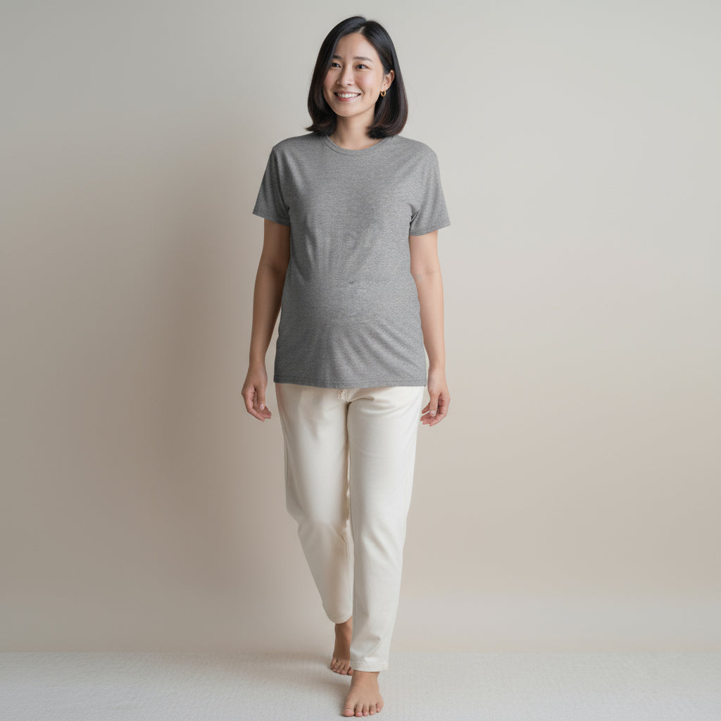 Short Sleeve T- Shirt - Grey